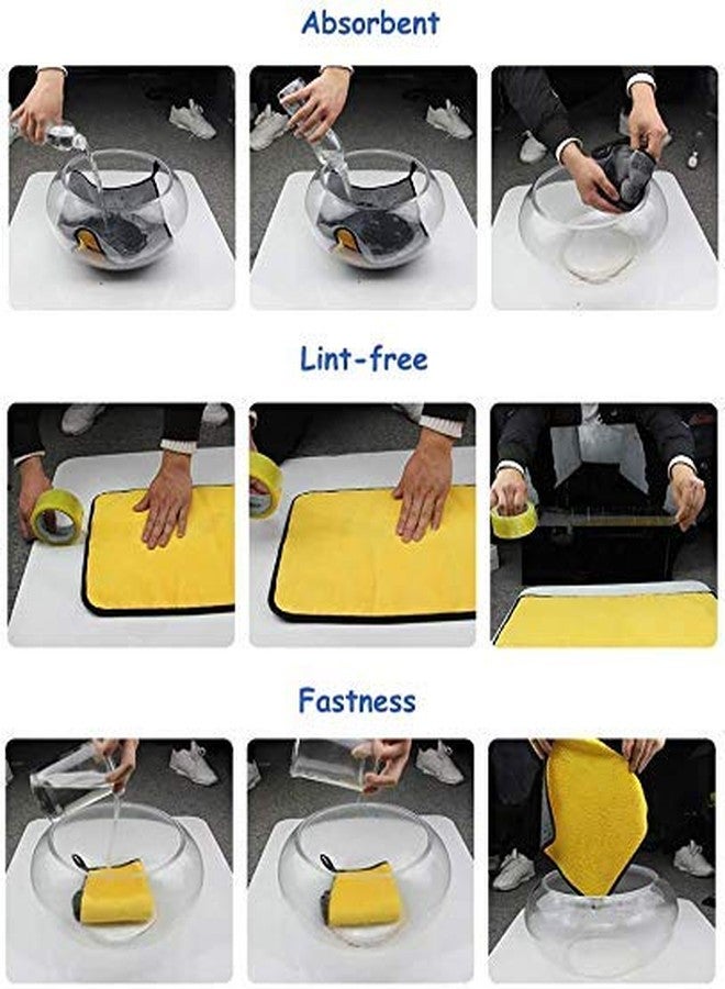 VRT® Ultra Premium Super Absorbent Extra Thick Multipurpose Microfibre Cloth for Car Cleaning, Kitchen, Bike, Laptop, LED TV, Mirrors, Bathrooms, Furniture and Many More. (45X45cm)(Pack of 1) - Image 4